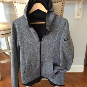 Grey Nike zip up